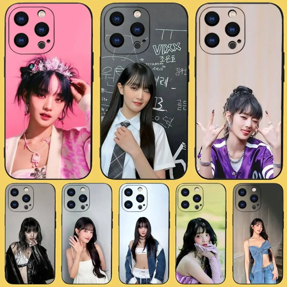 

M-Minnie Allergy Singer Phone Case For iPhone 16,15,14,13,12,11,Pro,XS,Max,XR,Plus,E,SE4,Mini Black Fashion Cover