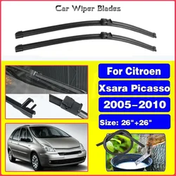 Wiper Front  Wiper Blades Set For Citroen Xsara Picasso 2005 2006 2007 2008 2009 2010 Windshield Windscreen 26