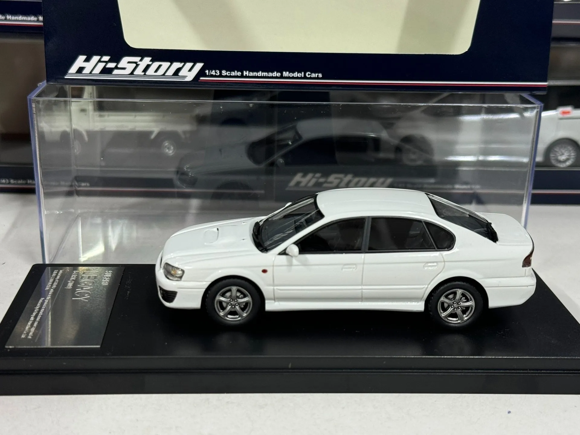 

Flaws Diecast HI Story 1/43 Scale Subaru Legacy B4 Rsk 2001 Resin Car Model Collectible Toy Gift Souvenir Display Ornament