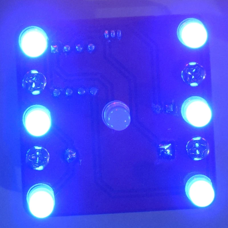 F92C DIY Swing Shaking LED với động cơ rung nhỏ DIY Bộ dụng cụ điện tử cho người mới bắt đầu