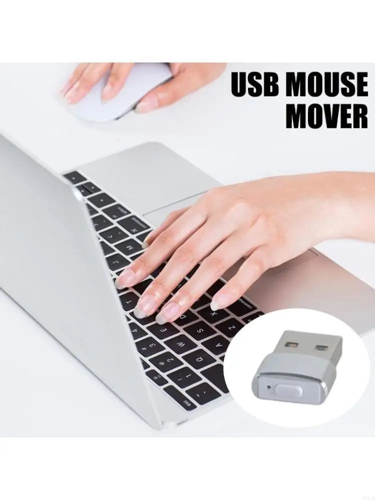 2025 New Virtual Mouse Jigglers Movers USB Drivefree Undetectable Mouse Movement Simulate