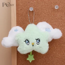 Star Pendant Key Chain Doll Album Plush Pendant Doll School Bag Decoration Gifts