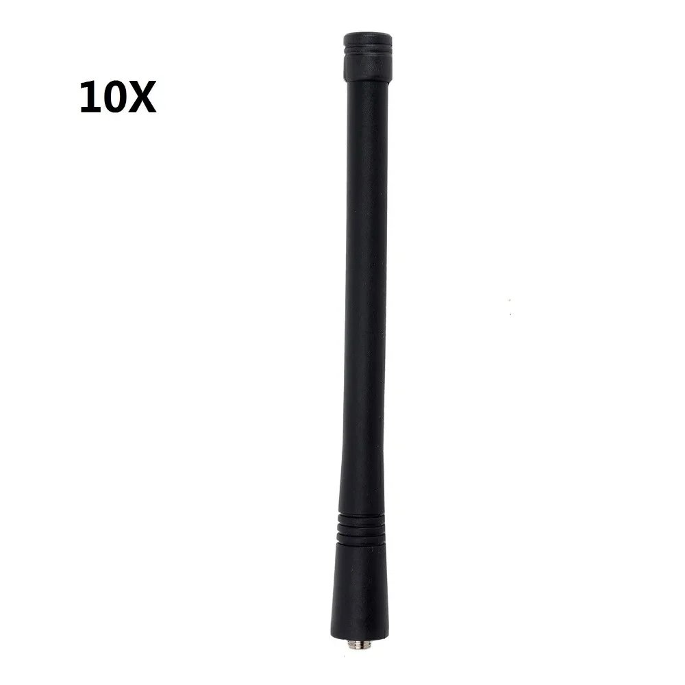 

10QTY VHF Antenna 146-174 MHz for Motorola GP328 GP338 GP68 GP88 GP88S GP300 CP200 EP350 series Walkie Talkies