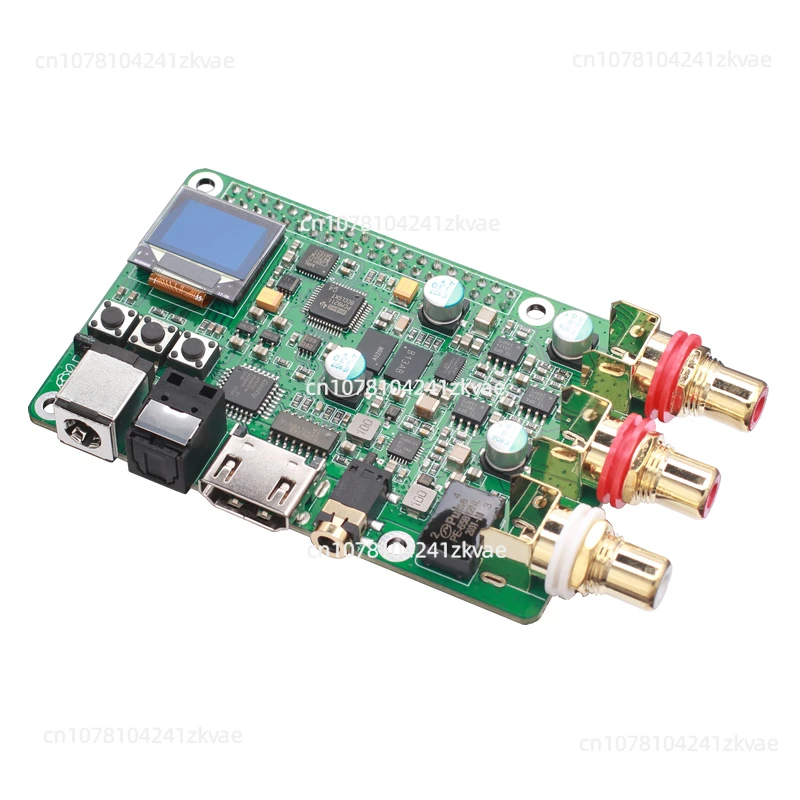 HIFI  DAC audio decoder board ES9038Q2M  coaxial fiber I2S DSD512 digital ES9038