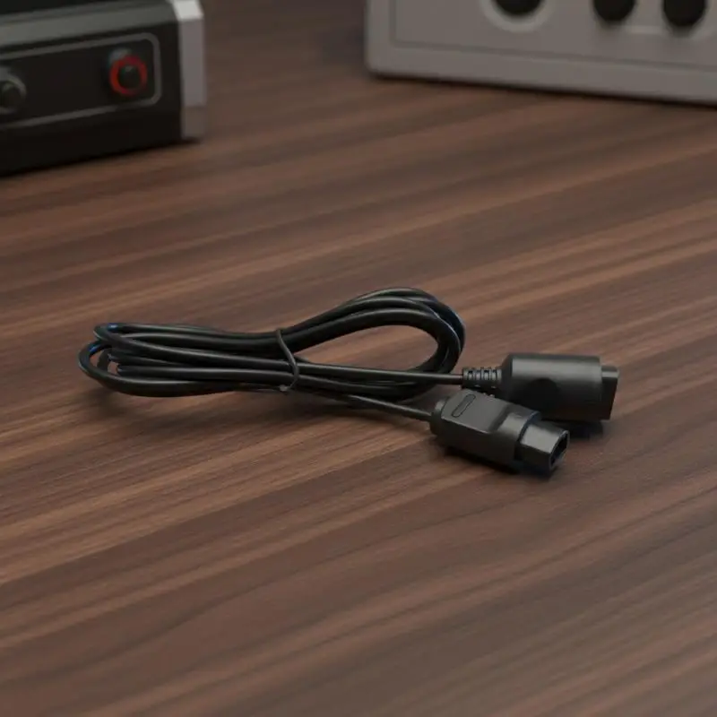 1.8m N64 Extension Cable for Retro Gaming Stable Data Transfer Cord Fit N64 Controller Game Console