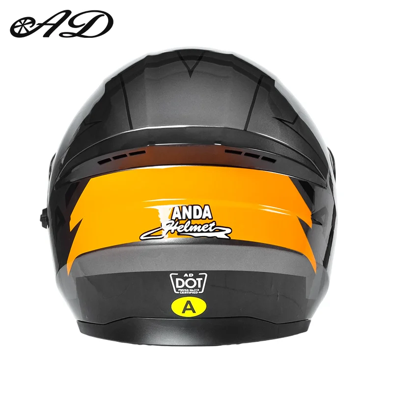 Dot Certification Unisex Motorcycle Open Face Helmet with Dual Visor Abs Head Guard for Adults New Condition Perfect Accessories