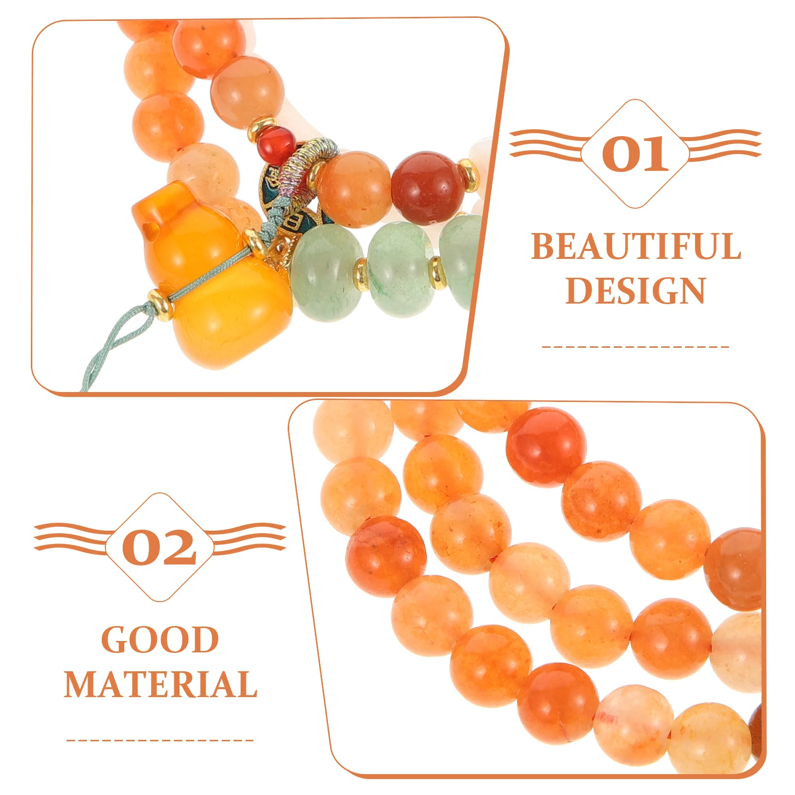 

Durable Agate Bracelet Beaded Wrist Jewelry Fashion Accessory for Women Girls Decorative Gift and Daily Wear Bracelets for Women