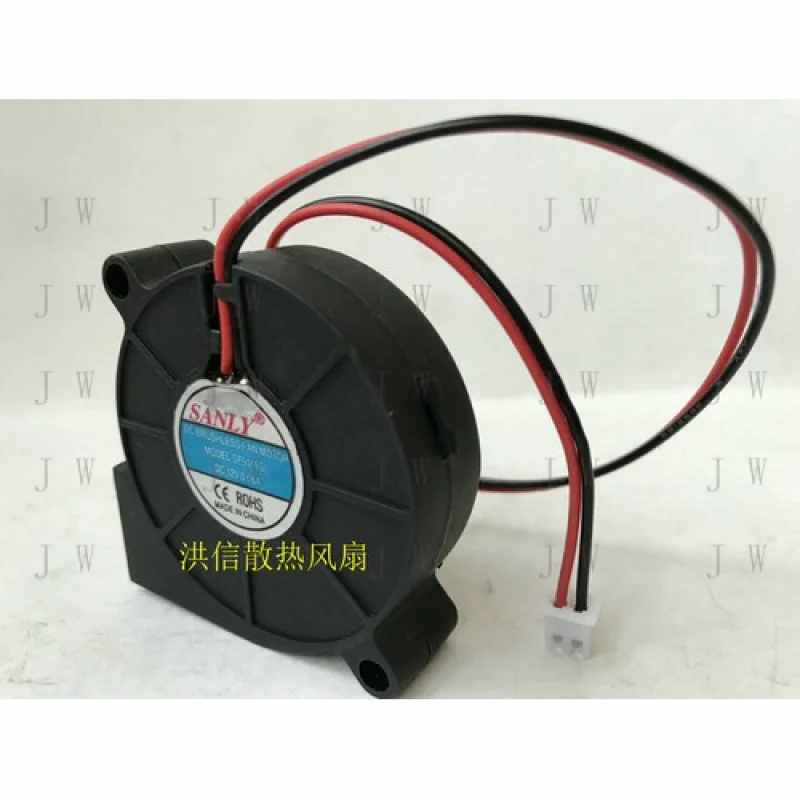 DDJ  for SANLY SF5015SL 12V 0.05A 5cm 5015 blower humidifier inverter cooling fan