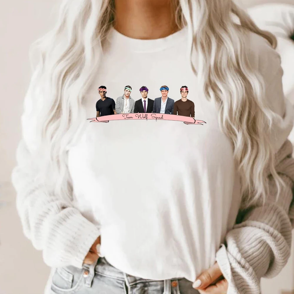 Teen Wolf T-shirt Stiles Stilinski Beacon Hills California Shirt Dylan Obrien Scott Mccall Tees Teen Wolf Squad Tv Show Tops