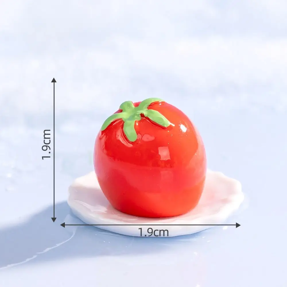 Cute Simulation Fruit Figurines Mini 3D Fruit Figurines Miniatures Realistic Handicrafts Fruit Model Wedding Party