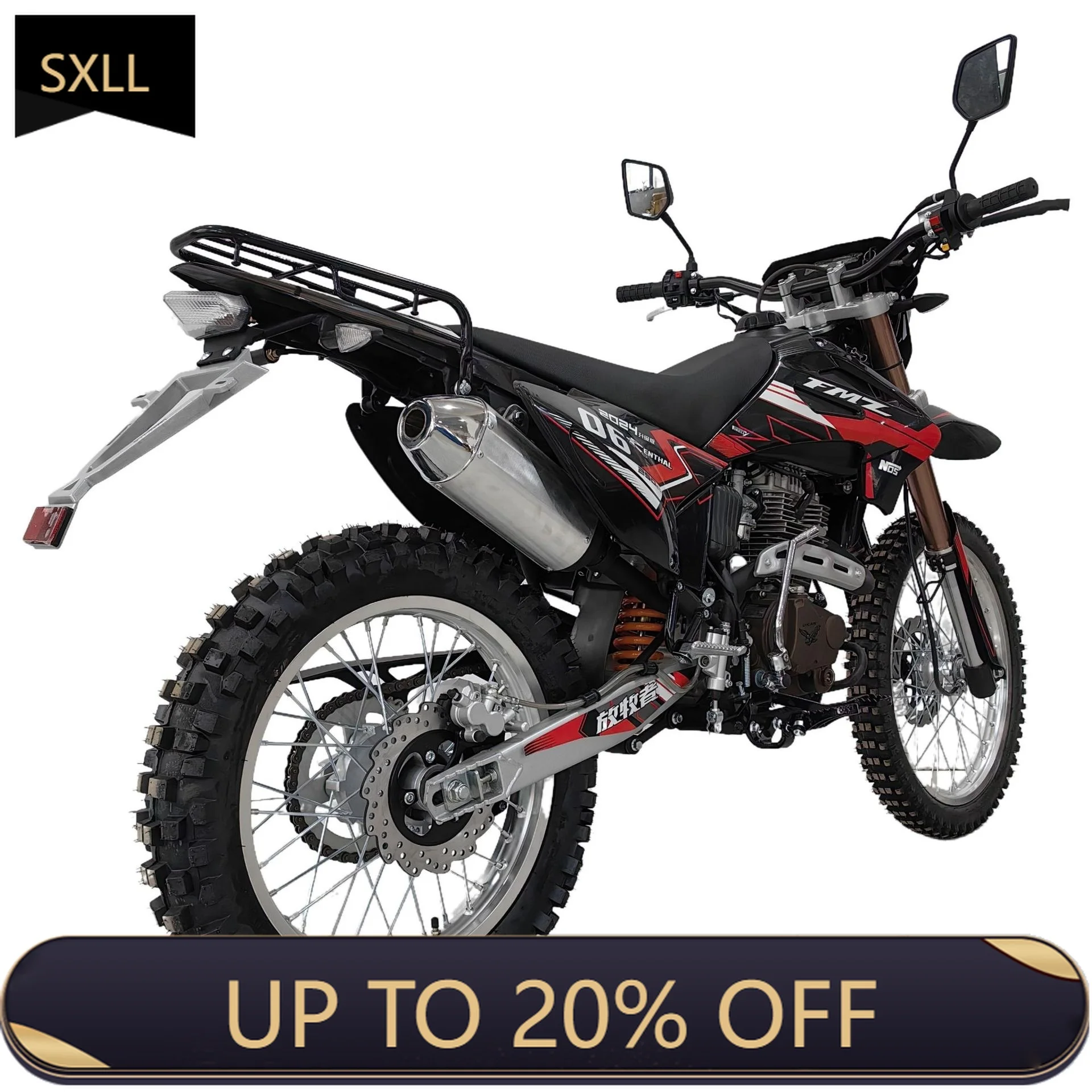 

SXLL XGZ Motocross CQR300 High Sail Motorcycle Mountain Bike All Terrain Motocross