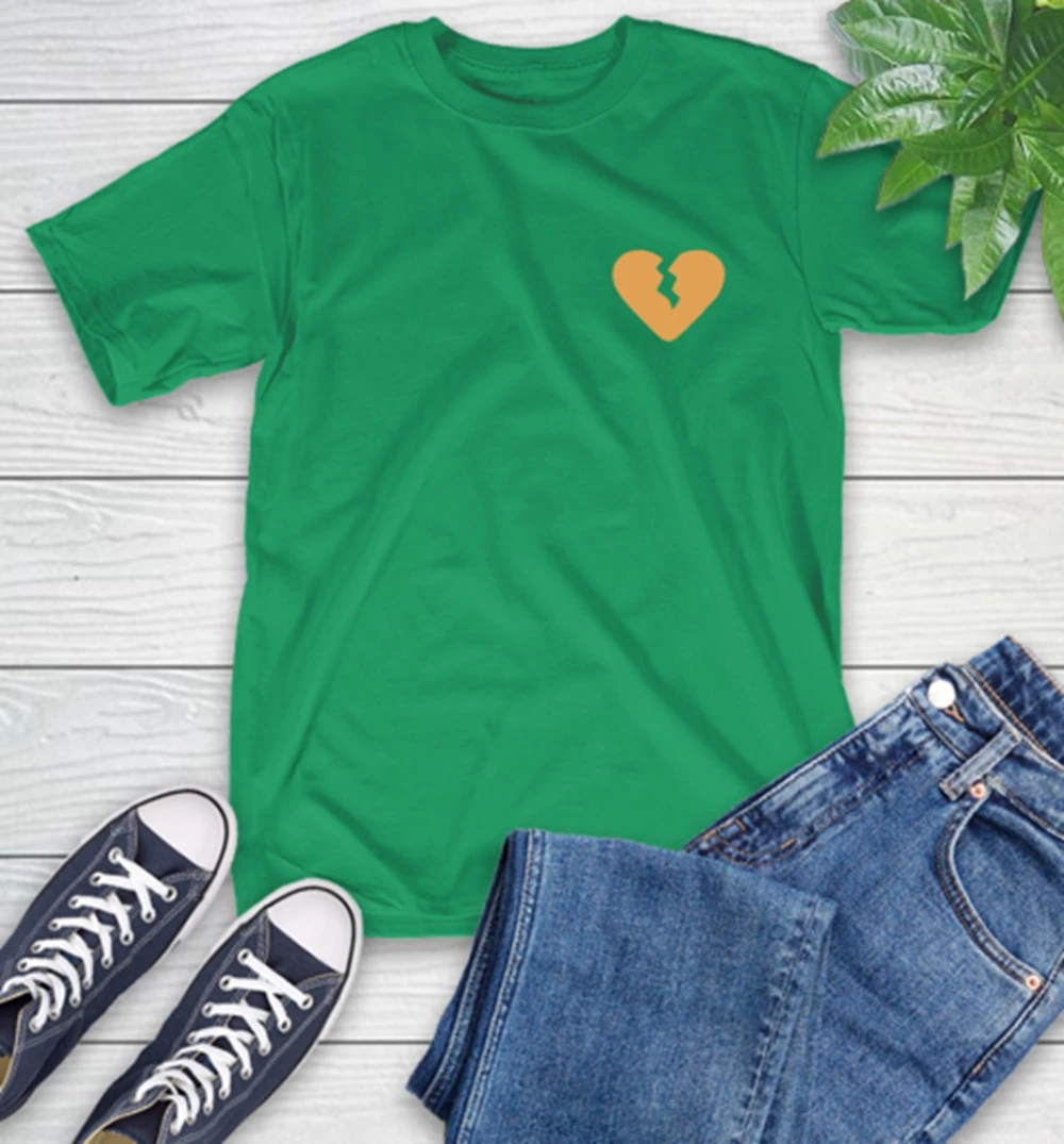 Marcus Lemonis broken heart T-Shirt Y2k Tshirt Camisetas Mens Clothes T Shirt Homme Mens T Shirt  New in Top & Tees Tee