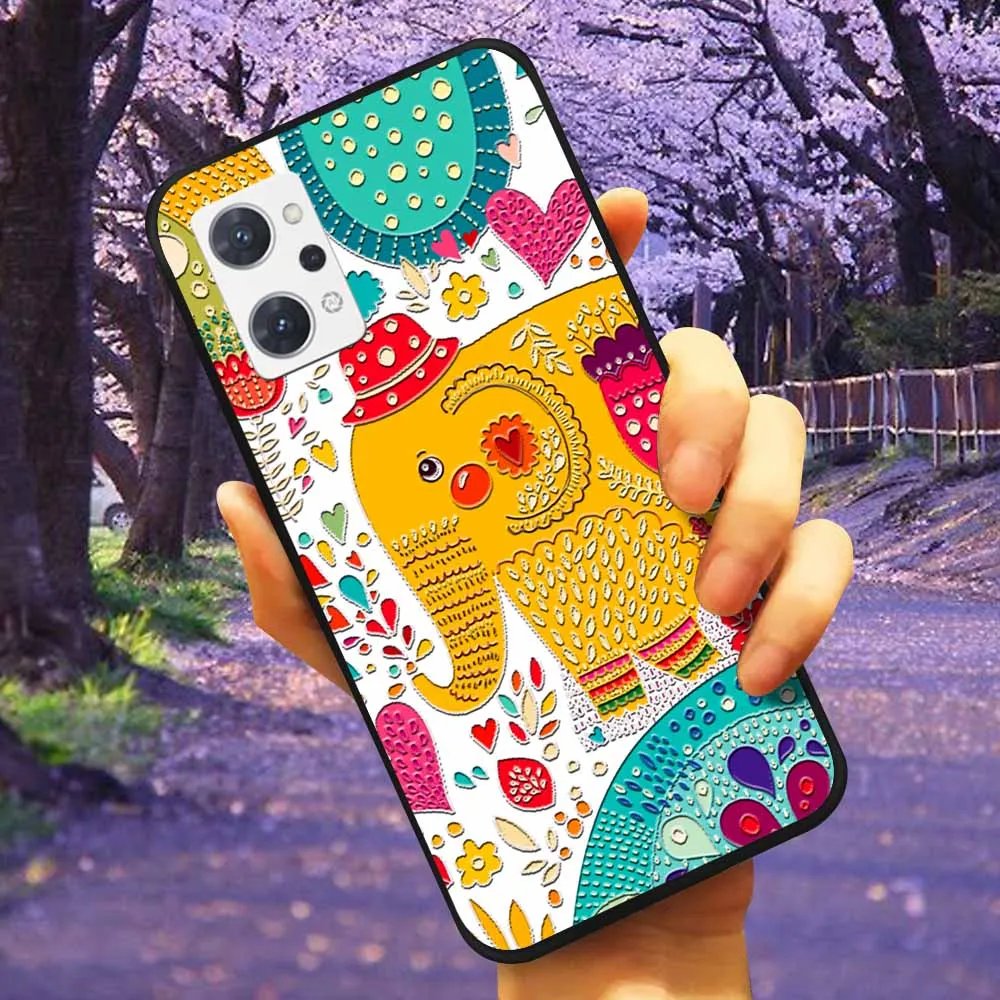 For Oppo Reno 9A 7A Case 3D Emboss Silicone Soft Back Covers for OPPO Reno9 A 5G Case Reno 9 A Reno7a Relief Owl CPH2523 Reno9A
