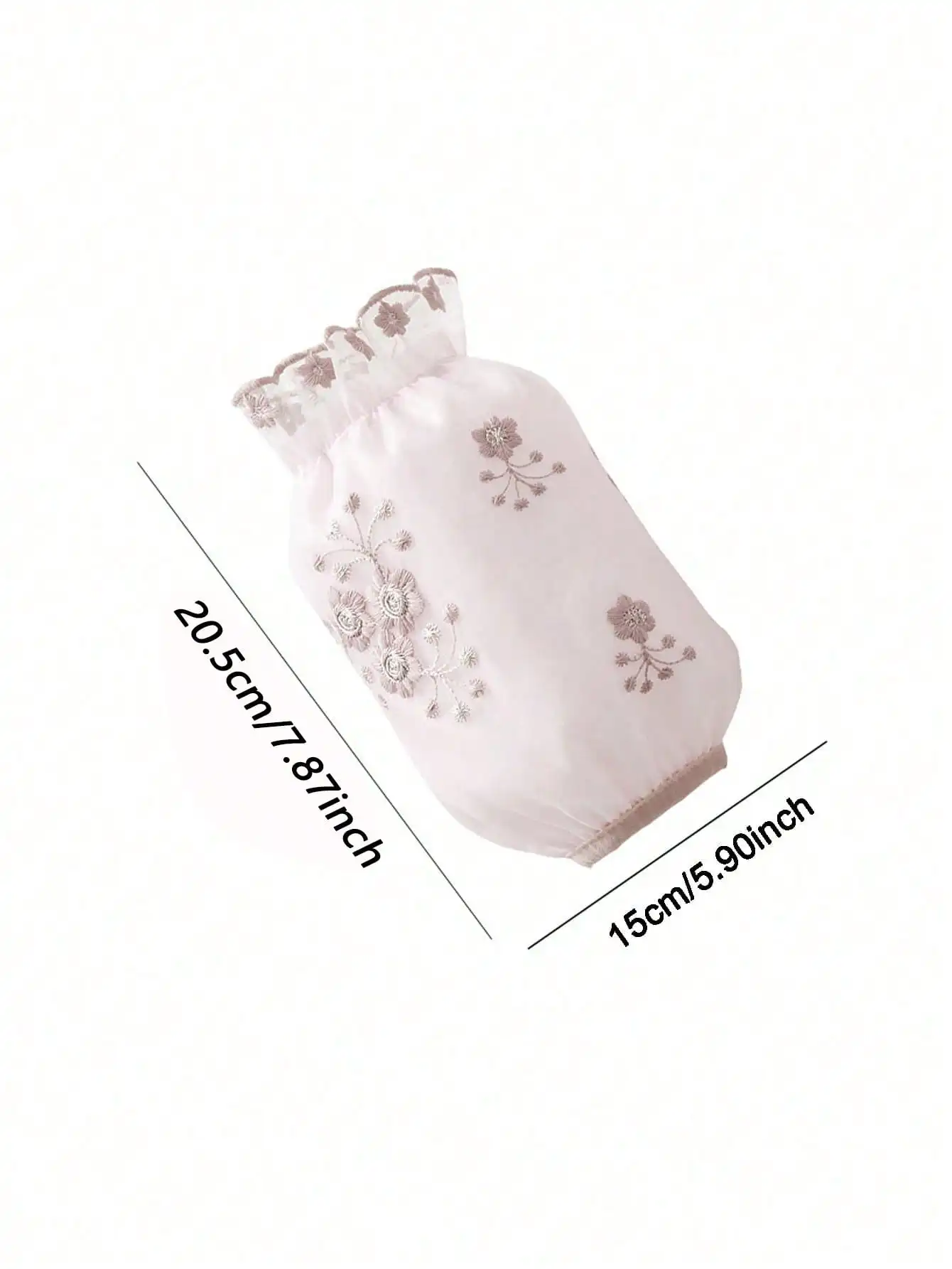 زوج واحد من أكمام الدانتيل الصغيرة ذات الأزهار، والإكسسوارات المنزلية #6