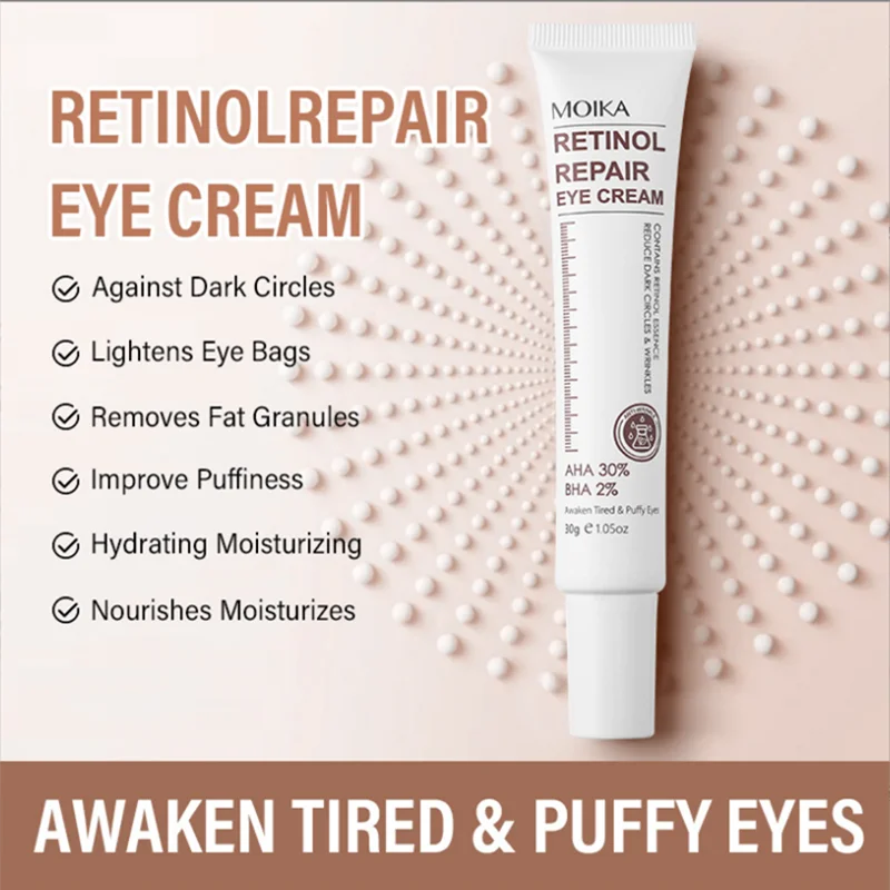 Instant Wrinkle Removal Eye Cream Anti Aging Remove Dark Circles Bags Puffiness Fade Eye Fine Line Skin Face Tighten Korean Care