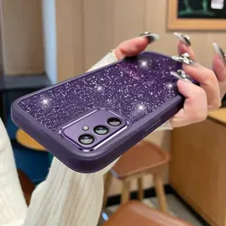 Luxury Case For Samsung A35 5G Phone Cover Shiny Glitter Back Coque for Samsung galaxy A05 s A15 A55 Case A 35 54 34 25 Silicon