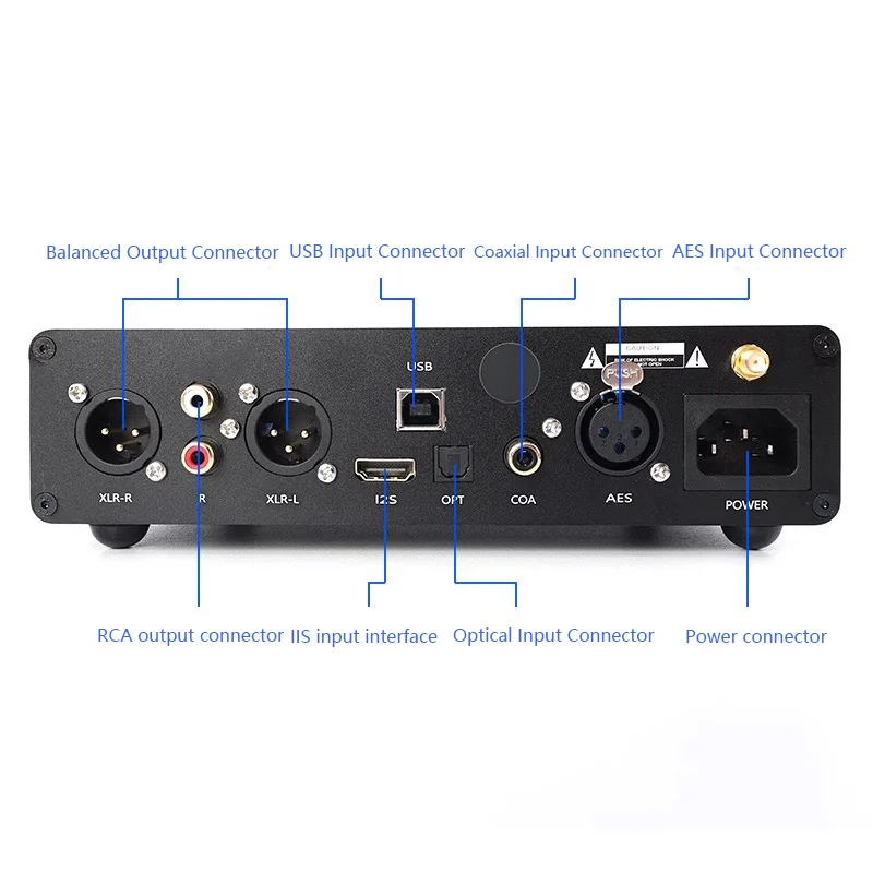 High-end Audio Decoder AK4499EX DAC QCC3084 Bluetooth 5.4 Fully Balanced HIFI Audiophile Decoder DSD512 Lossless Decoding