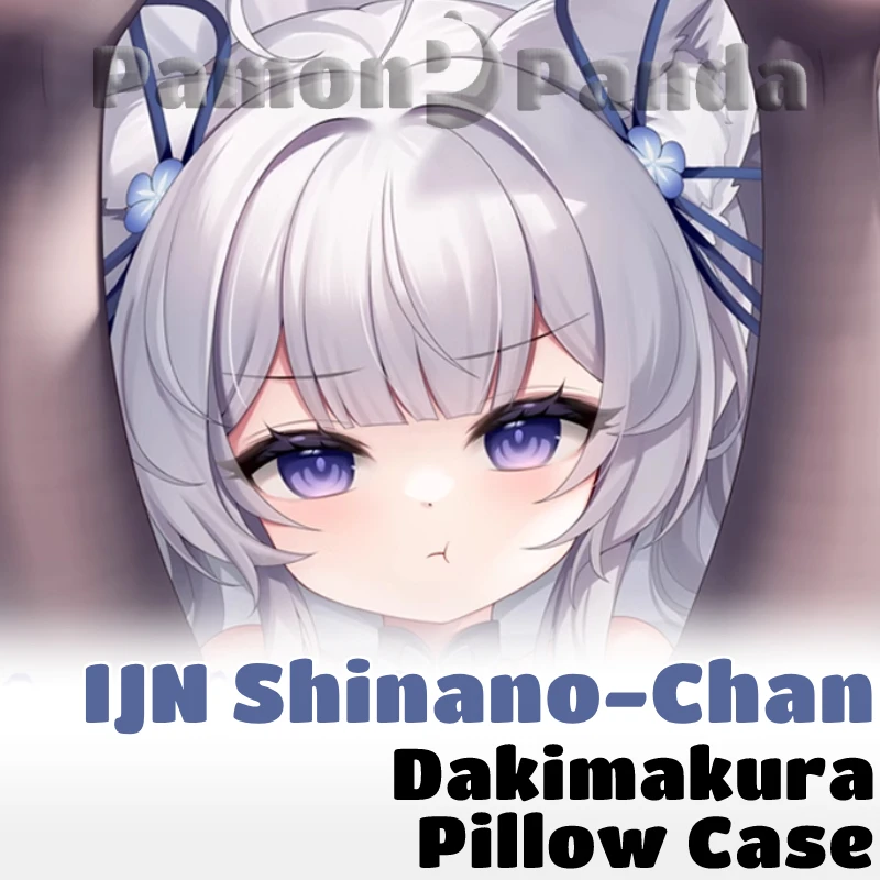 

IJN Shinano-Chan Dakimakura Azur Lane Sexy Pillow Case Hugging Full Body Cushion Cover Otaku Pillowcase Bedding Decor Home Gift