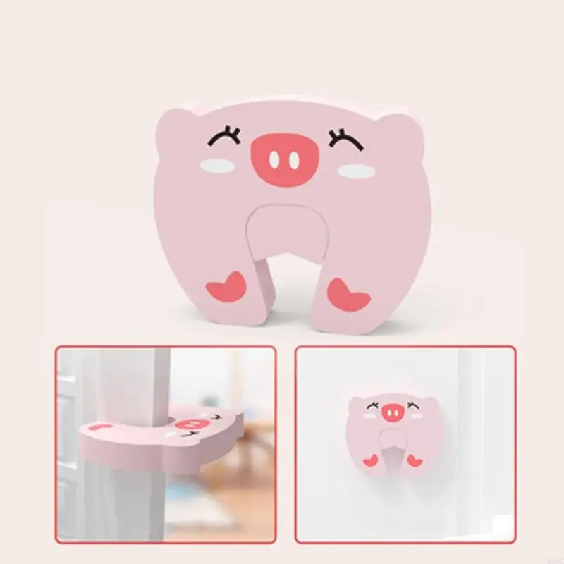 

M89C 3pcs Infant Door Protective Block Anti Slam User Friendly Door Guard For Baby