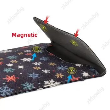 Univerzální pouzdro z umělé kůže pro Amazon Kindle 4, 4. a 5. třídy Touch 2011, D01100, e-knihu, s magnetickým pouzdrem a krytem 12 nejlepší prodej pouzdra pro Kindle D01100 - №6