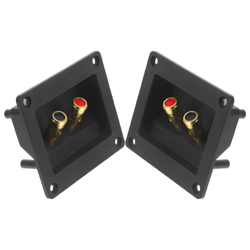 

2Pcs Speaker Box Terminal Cup Spring Wire Clamp Speaker Terminal Plates for Car Home Audio DIY Subwoofer Accessories