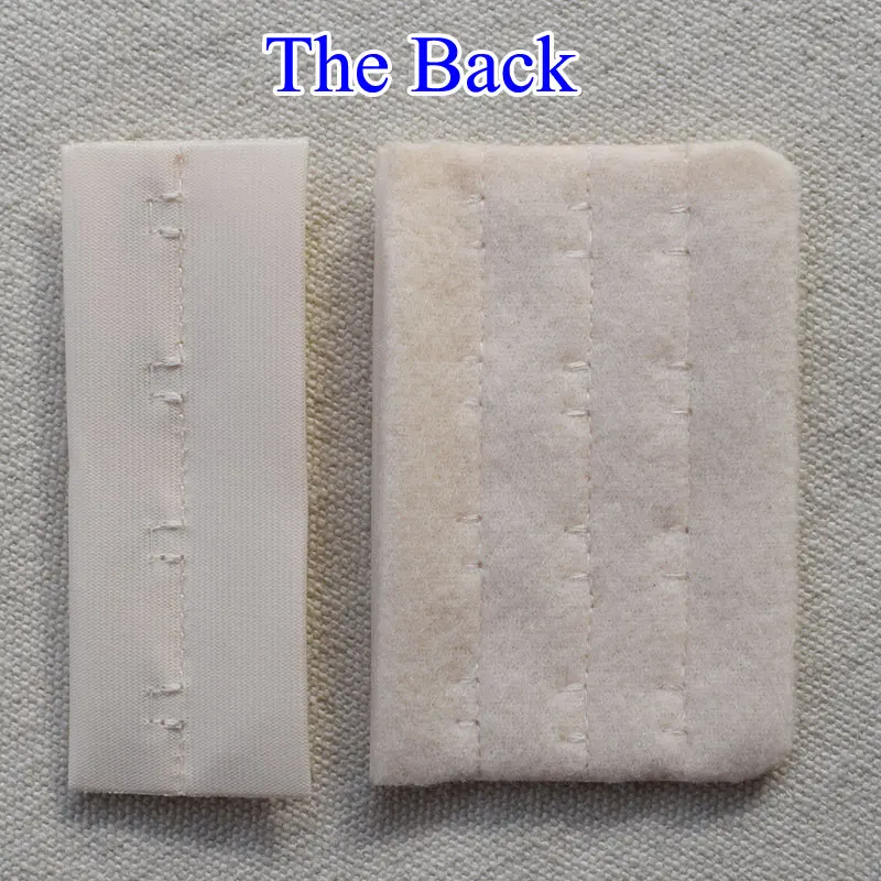 7.5cm 4-row 3x4 Bra Hook And Eye Extenders Strap Extension Adjustable Belt Handmade Women Buckle Various Sizes Accessories DIY