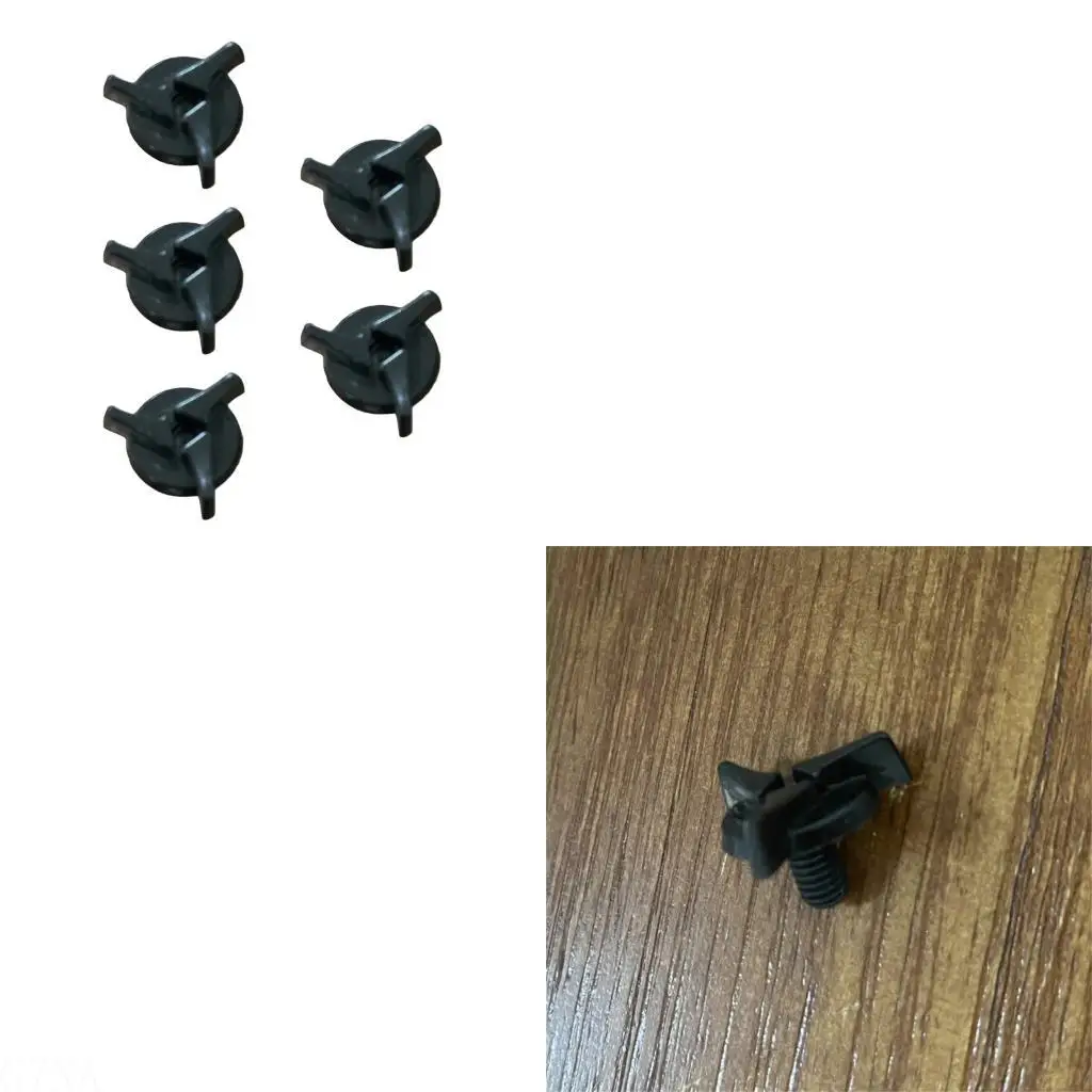 

G7NA Black Plastic Helmets Fasteners Screw for Motorbike Bike Visors Retention System