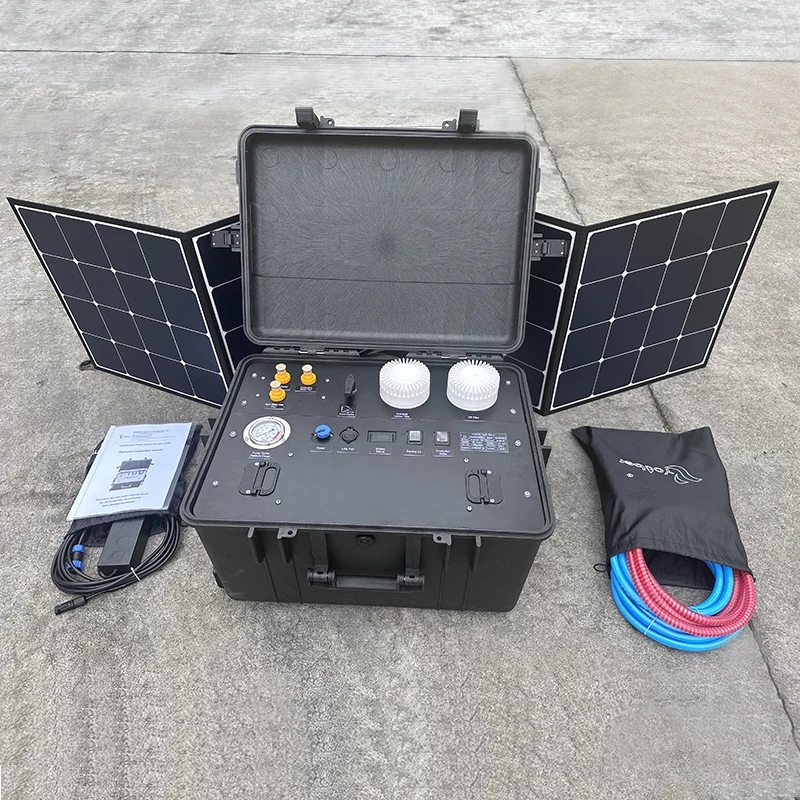 

60L/H Solar Desalination Salt Water to Drinking Water System Emergency Purification Outdoor Solar Filter Filtration System