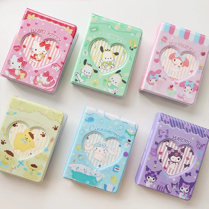 

6pcs/lot Sanrio Melody Pochacco Card Holder Creative Kuromi Bank Card ID Bus Photo Card Holders Stationery gift