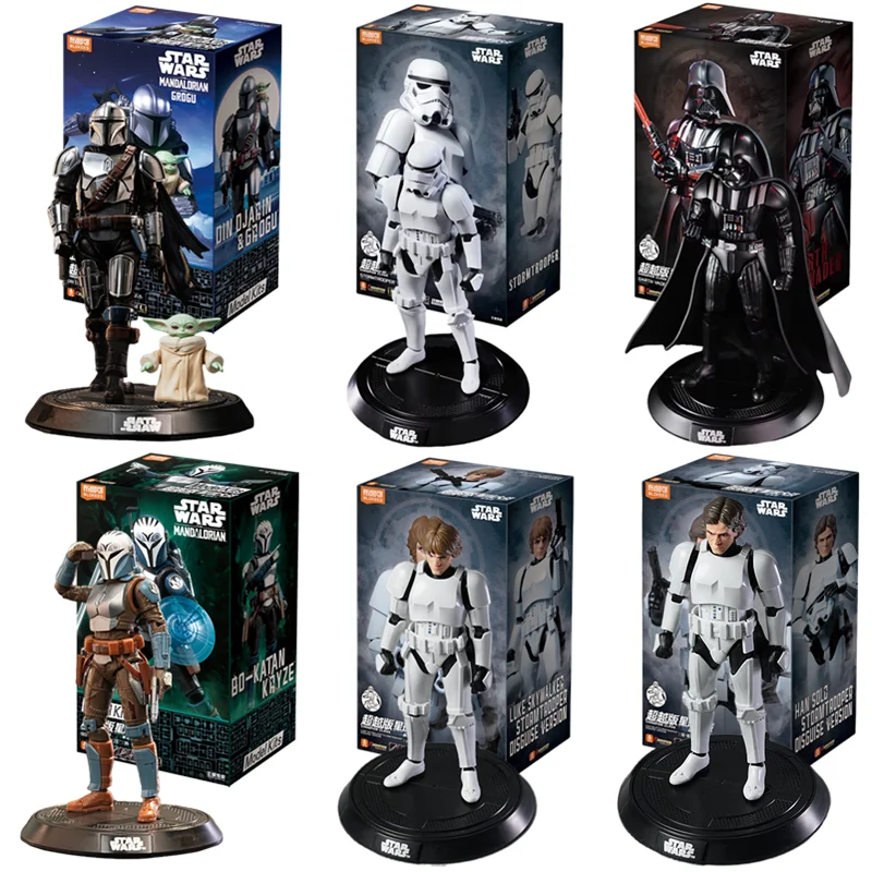 Blokees Star Wars Action Figure Movie Darth Vader Dark Trooper Anime Action Figure Collection Toys Model For Children Gift