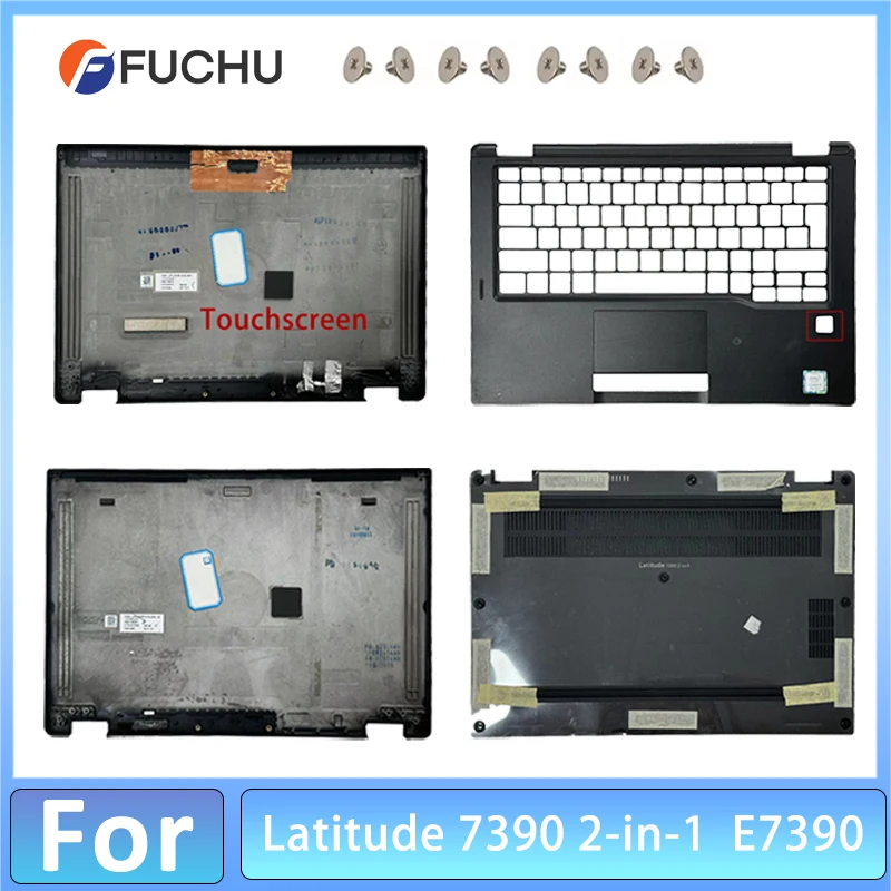 

Laptop Case For Latitude 7390 2-in-1 E7390 LCD Back Cover / Palmrest / Bottom Case Replace Cover