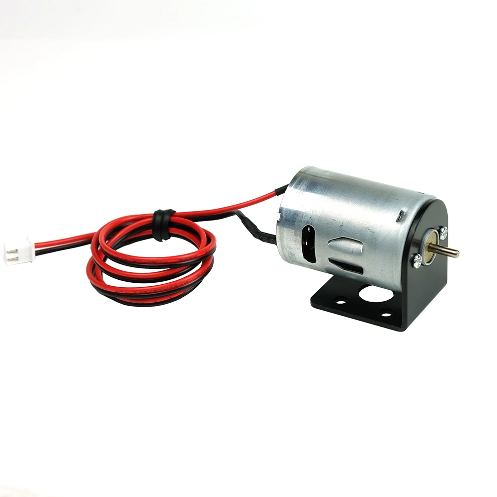 1 Set of 380 Hight Speed Motor With Bracket and Cable for DIY Toys Ship RC Bait Boat DIY Accessories