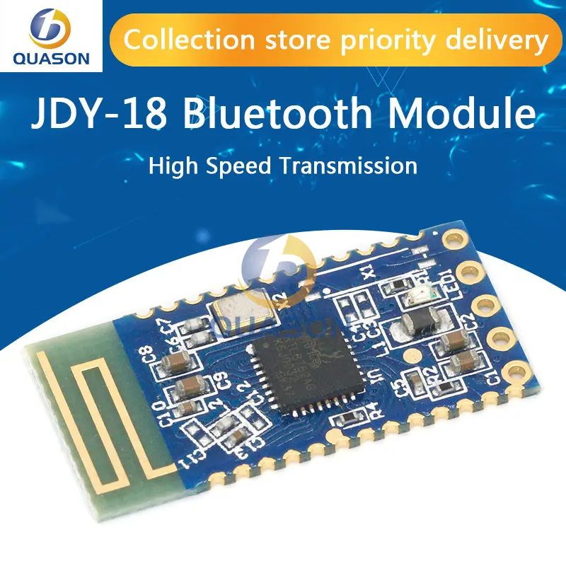 JDY-18 Bluetooth module 4.2 high speed transmission master-slave integration more than CC2541