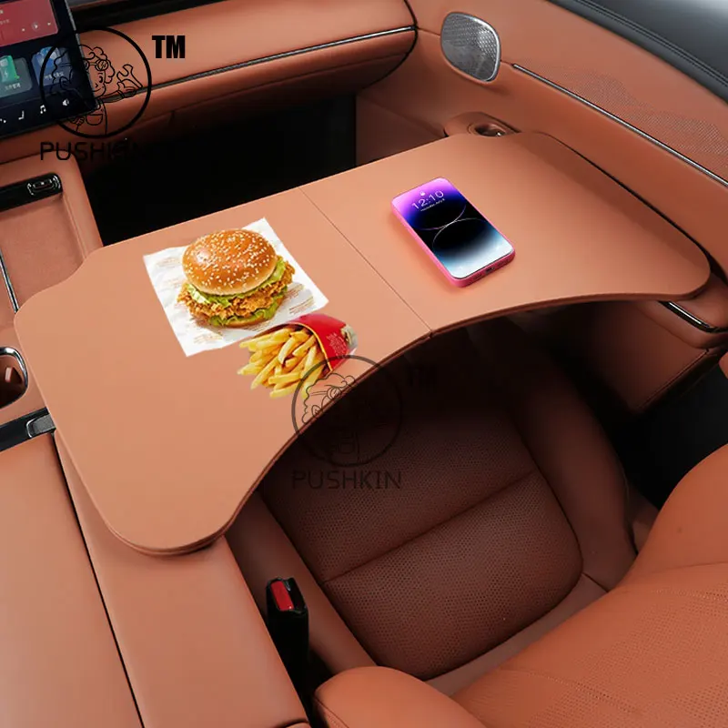 For GAC Trumpchi S7 GS7 2026 2027 2025 Vehicle Mounted Folding Desk Car Foldable Travel Tray for Eating Foldable Car Tray Table