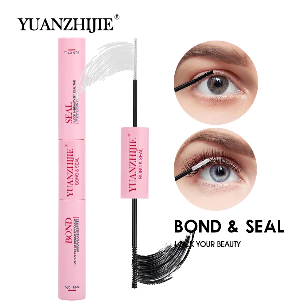 YUANZHIJIE Cluster Lash Glue for DIY Segmented Eyelash Extension Mild and Non-irritating Professional Lash Makeup For Women