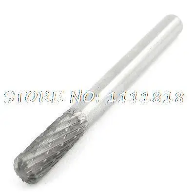 6mm x 15mm Double Cut Cylinder Tungsten Carbide Bur Rotary File Cutter Bit 6mm Shank