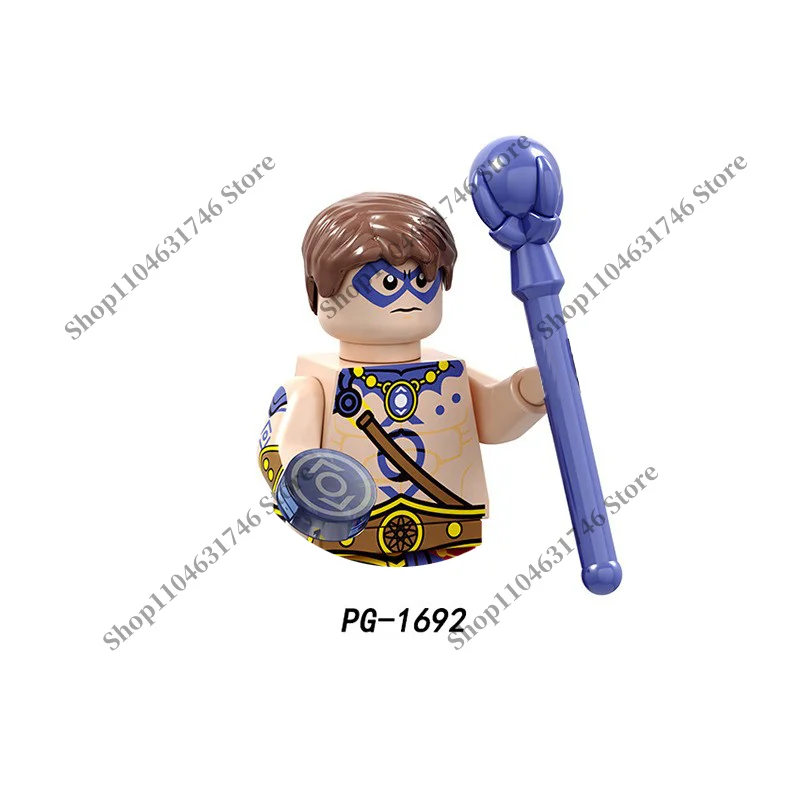 Kostbare Bausteine als Geschenk, Superhelden Green Arrow, Batman, Flash, Superman, Ziegelstein-Bausteine, Weihnachtsgeschenk