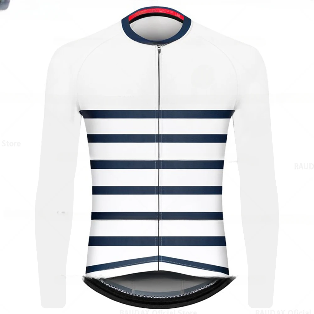 Men Summer Breathable Long Sleeve Cycling Jerseys MTB Bicycle Cycling Clothing Spring Autumn Maillot Ciclismo Mountain