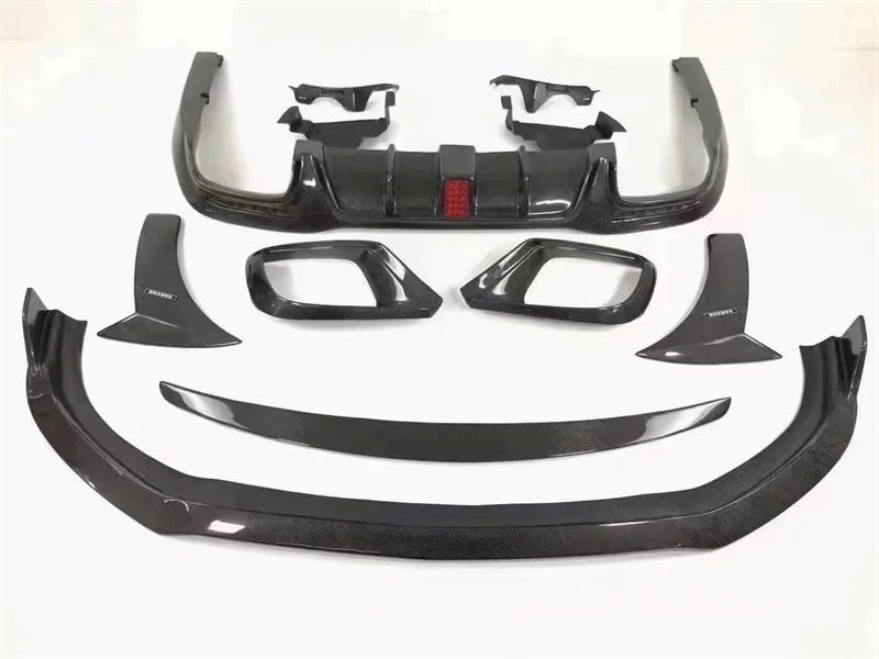 

Carbon Fiber Body Kits for Class W222 S63 2017- 2020 Front Lip Diffuser Spoiler Fog Cover Fender Trim