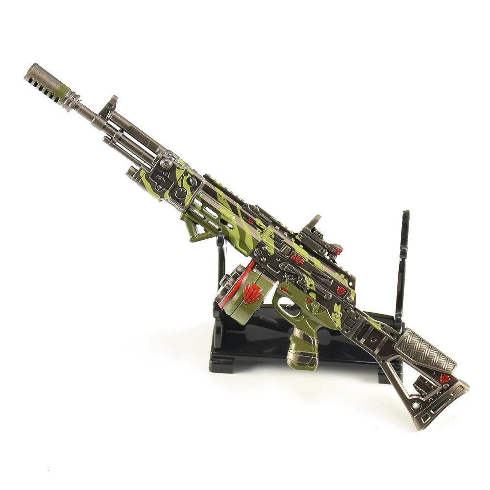 19 cm Arena Breakout AEK Spielzeugpistole Modell Militärisches taktisches Thema Metallornamente Handwerk Sammlungen Spielperipheriegeräte Geschenke