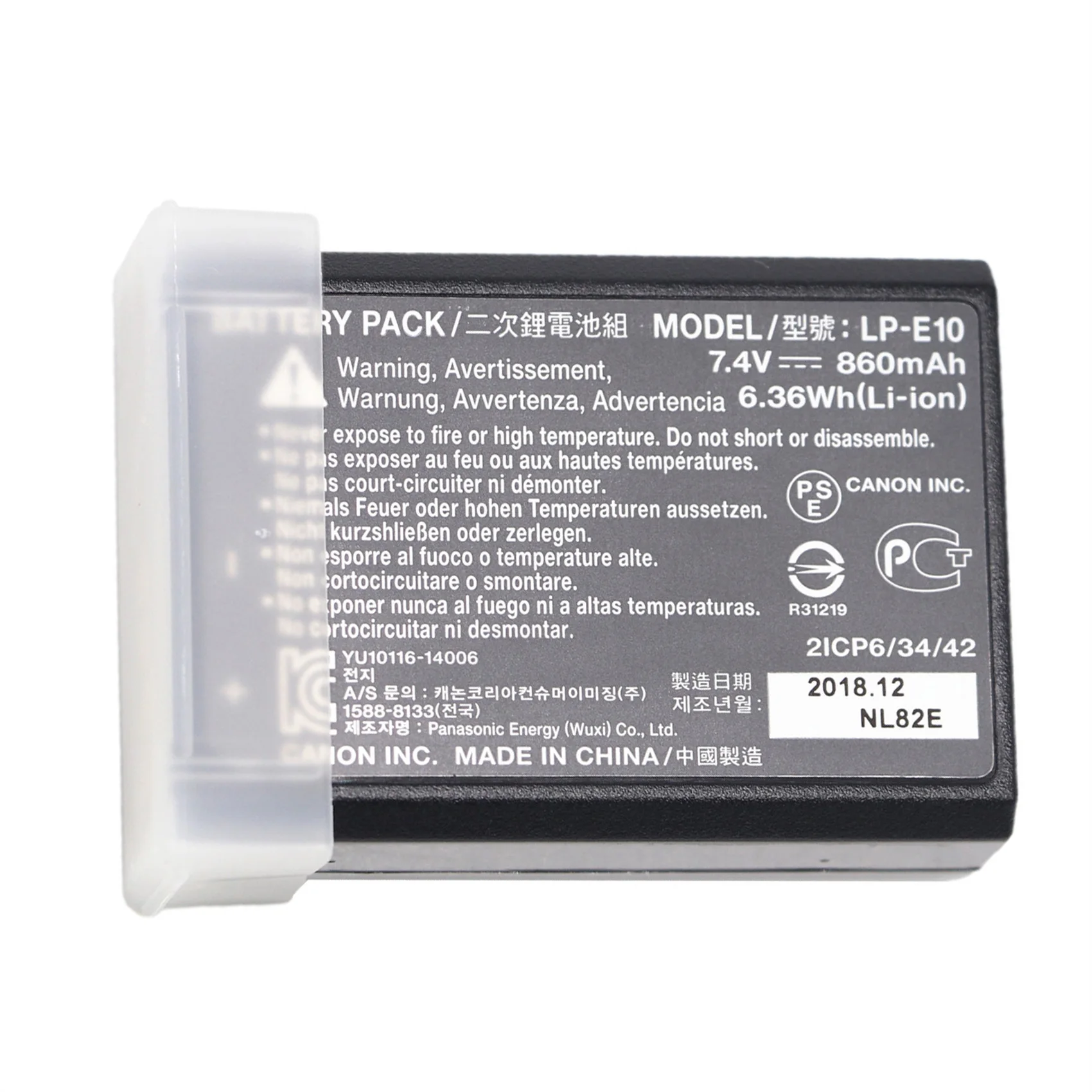 Original LP-E10 LPE10 860mAh Battery For Canon EOS Rebel T3 T6 T7 T100 Kiss X50 X80 X90 1500D 3000D 4000D Camera LC-E10 Charger