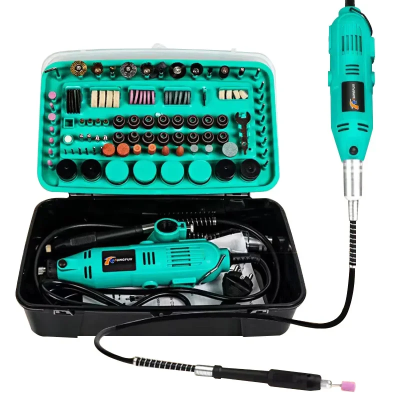 

Electric Drill Dremel Grinder Mini Polishing Machines With Grinding Accessories Set Electric Rotary Tool Mini Drill