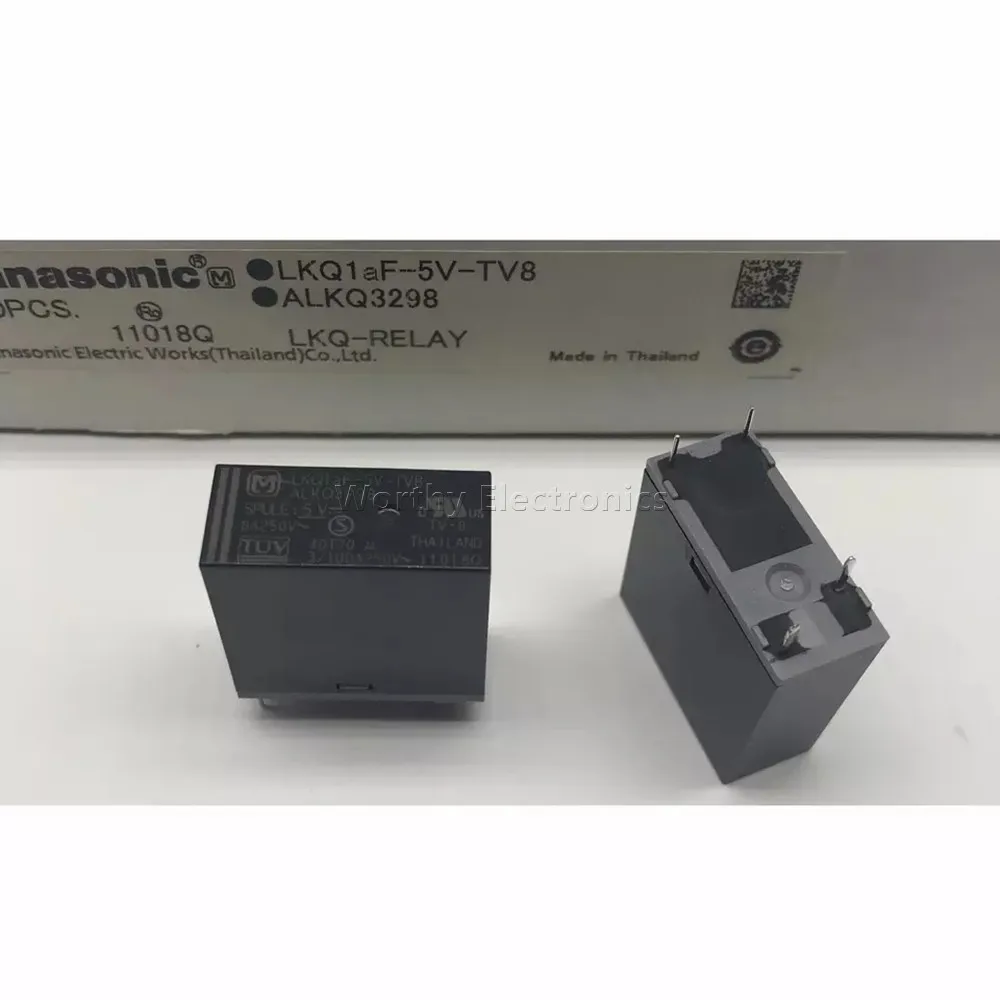 

Бесплатная доставка 10 шт./лот 5VDC 8A 8PIN реле LKQ1AF-5V-TV8 ALKQ3298