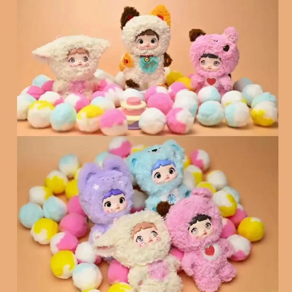 

Nommi First Generation Plush Loveliness Never End Series Blind Box Cute Vinyl Plush Doll Mystery Bag Nommi Anime Figure Bag