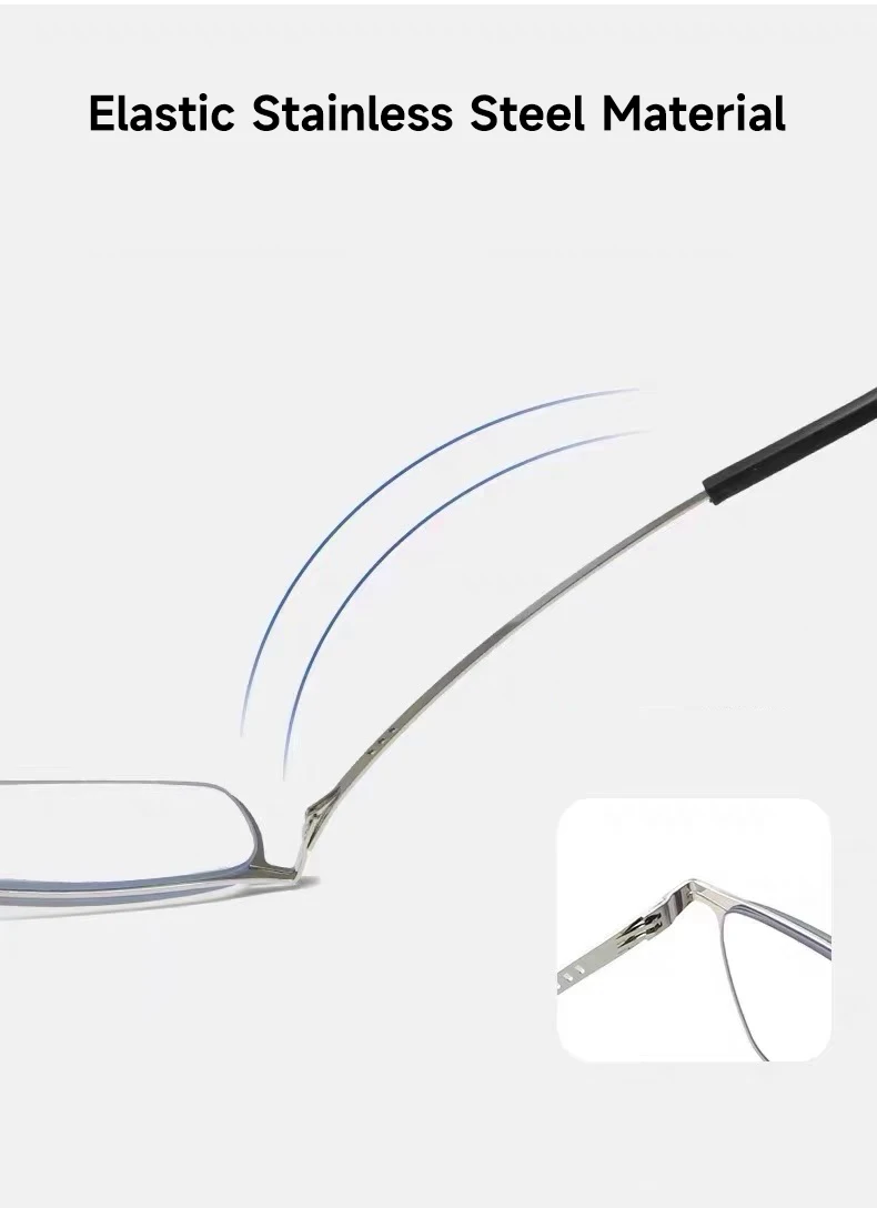 Neue Photochrome Anti-blau Licht Lesebrille Männer Frauen Hohe Qualität Blockieren Blau Licht Leser Doppel Brücke Brillen – Detail 4