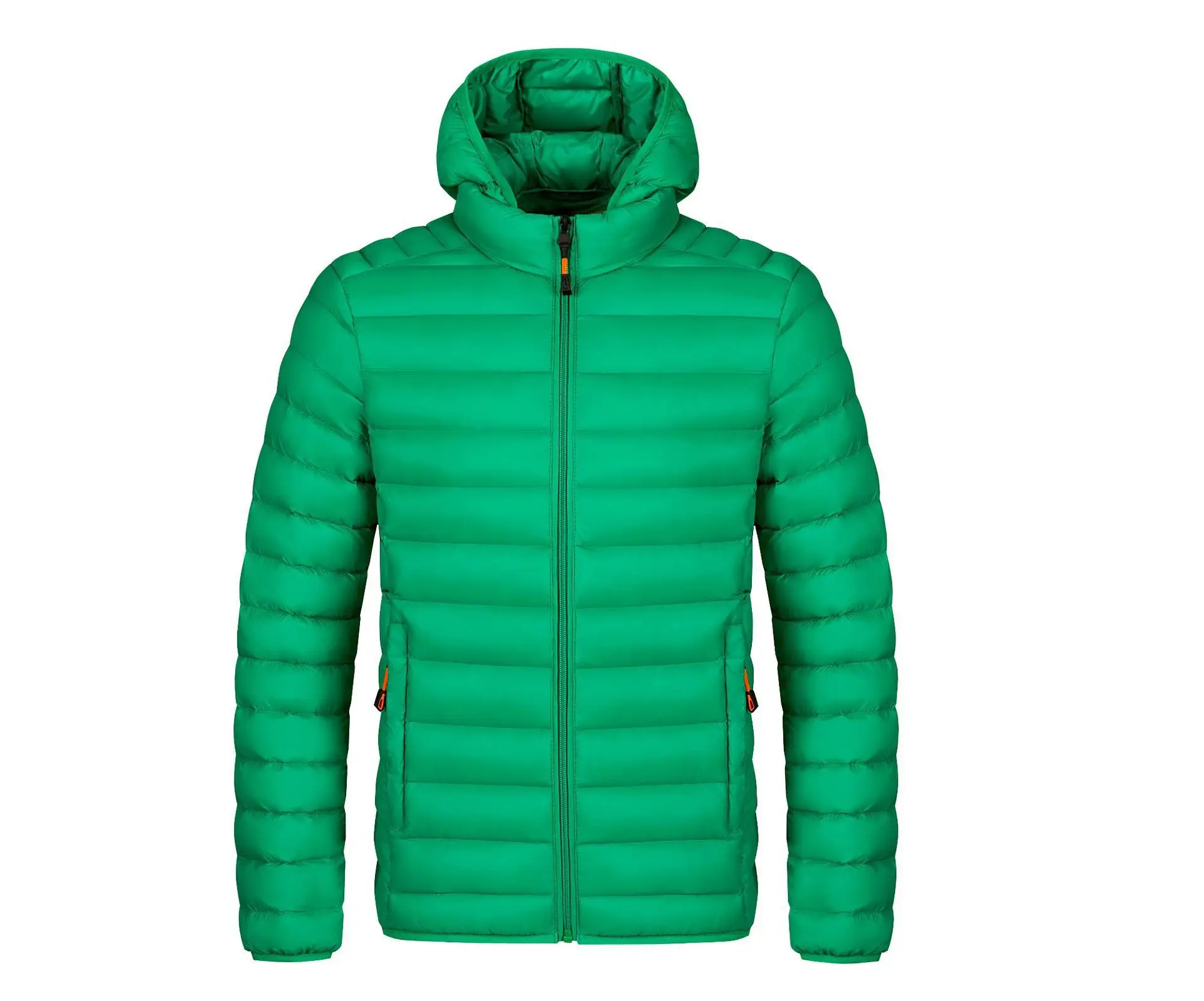 2025 New Men's Lightweight Cotton Jacket for Autumn and Winter - Multiple Colors, Stand-Up Collar & Hooded Design