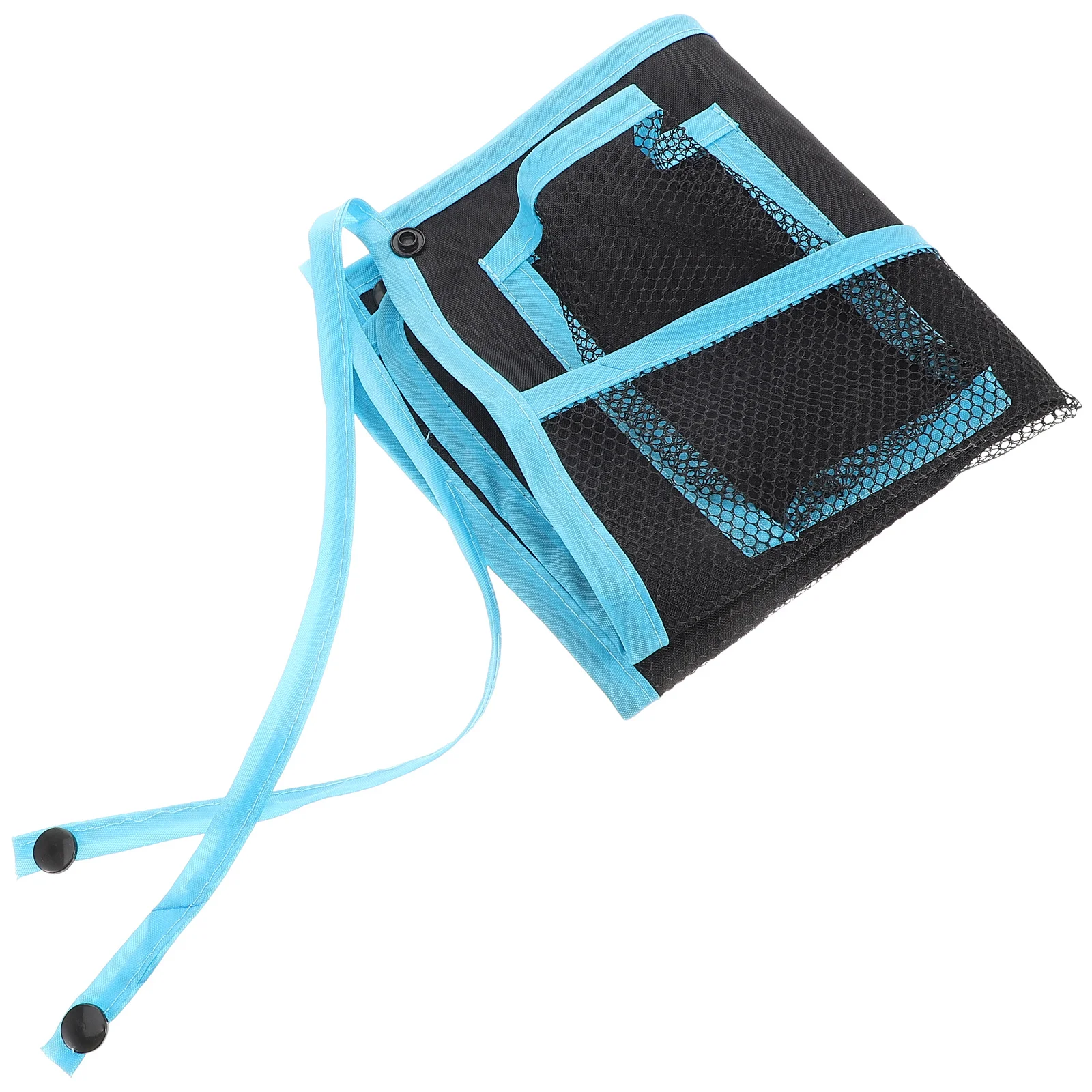 حقيبة معلقة لعربة الأطفال، منظم محمول بسعة كبيرة، تخزين متعدد الوظائف لحفاضات الأطفال الأساسية والوجبات الخفيفة