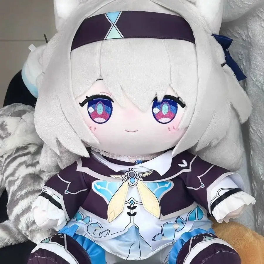 40cm Anime Firefly Cosplay Plush Doll Soft Sitting Posture Stuffed Toy with Changeable Clothes Adorable Pillow Gift
