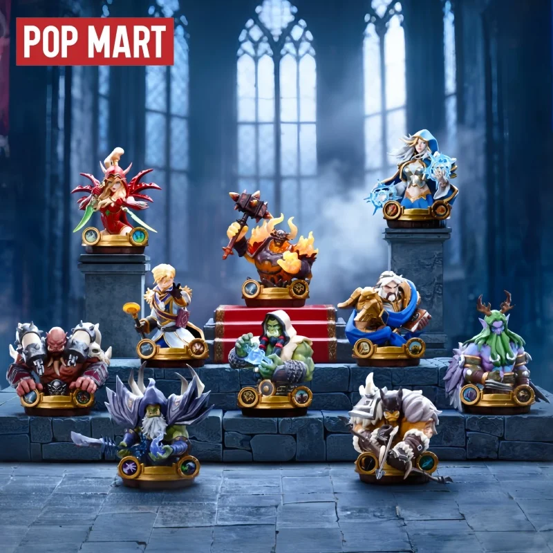 

Новый хит продаж, оригинальный в наличии Popmart Hearthstone Legend Tavern Legend Series, ручной работы-сюрприз, слепая коробка, орнамент, игрушка, подарки