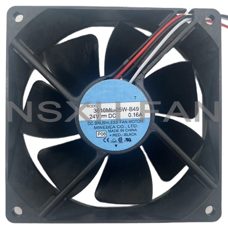 3610ML-05W-B49 9225 9025 9cm 24V 0.16A 16/18 TA, MA, TB, MB, TC, MC Cooling Fan